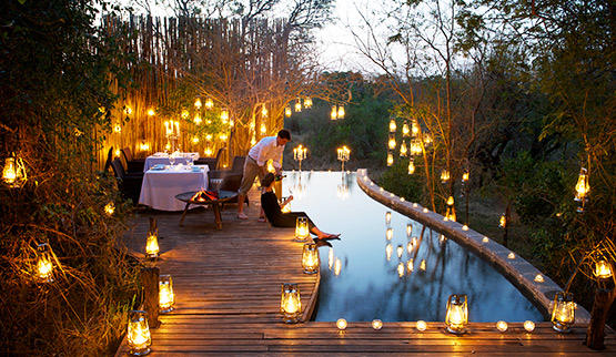Romantic safari honeymoon at Londolozi Pioneer Camp in Sabi Sands.